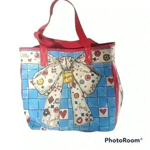 Brighton Canvas Love Sparkle Tote Bag